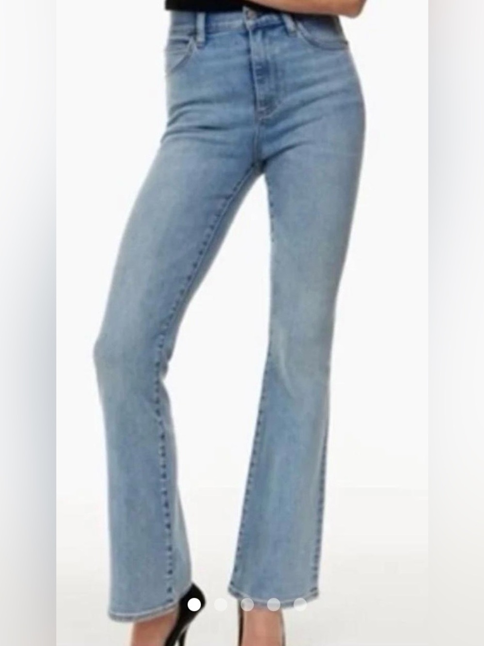 ✨Aritzia Denim Forum The Bettie Flare Jeans Size 29 Light Wash High Rise EUC